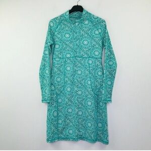 Soybu Green 1/4 Zip Yoga Athletic Dress Small